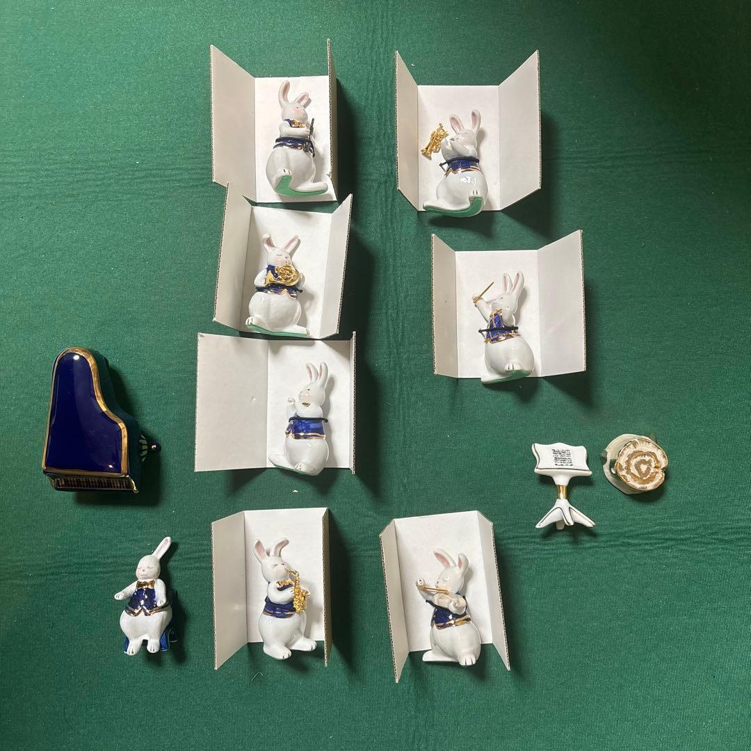 ドリーズラビット音楽隊 オーケストラ 陶器