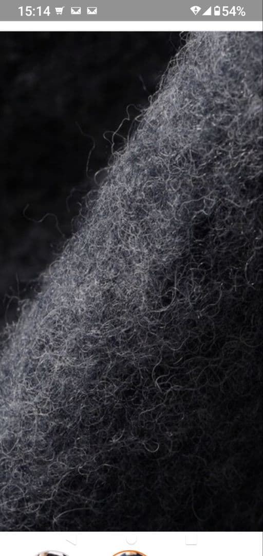 SHIPS any シャギーノーカラーコクーンコート