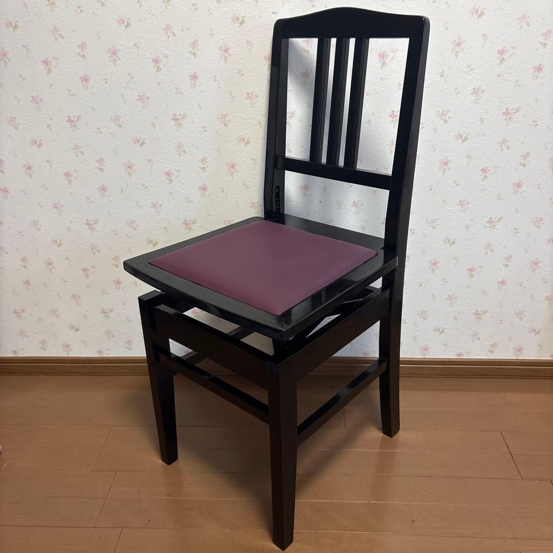 YAMAHA付属　トムソン椅子　吉澤　peacock アップライト