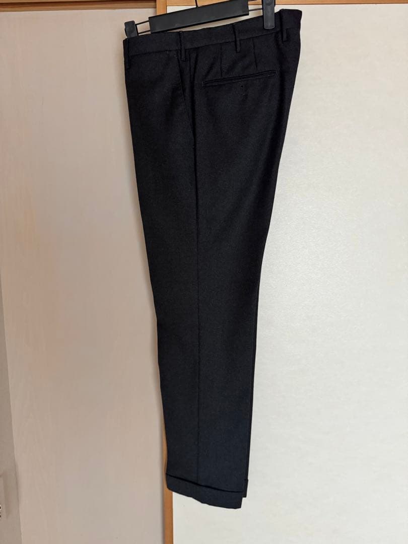 インコテックス　スラックス　チャコールグレー　中古美品　Lサイズ