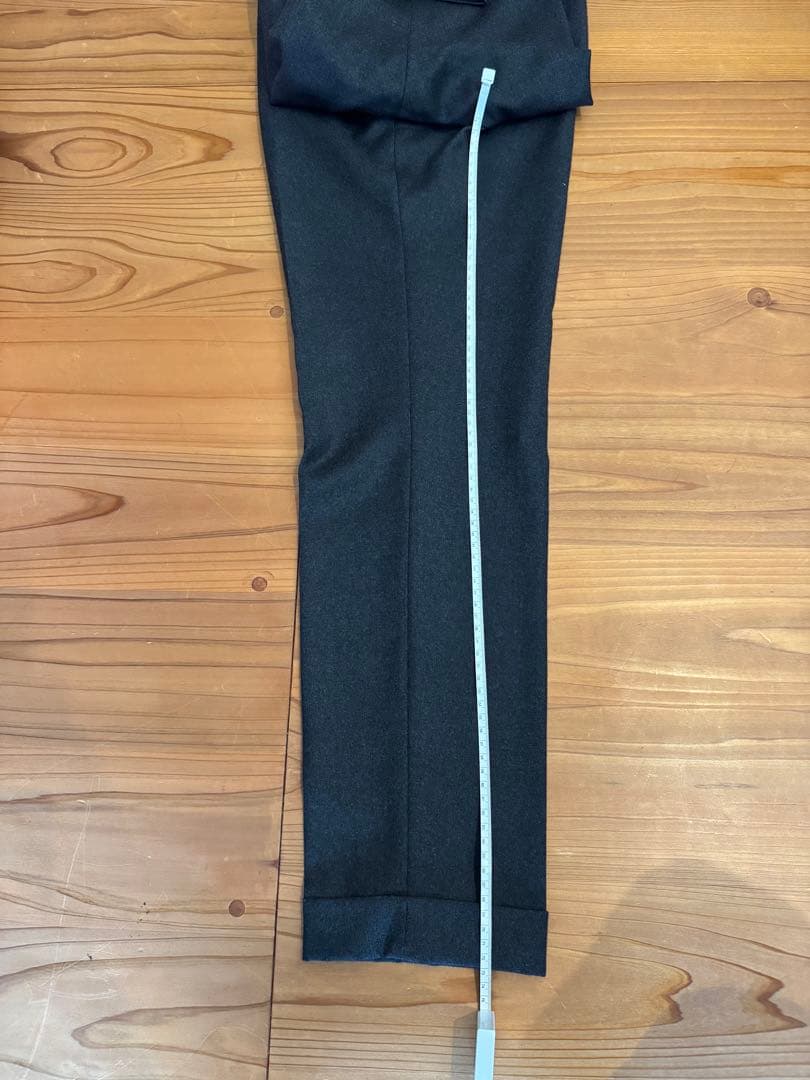 インコテックス　スラックス　チャコールグレー　中古美品　Lサイズ