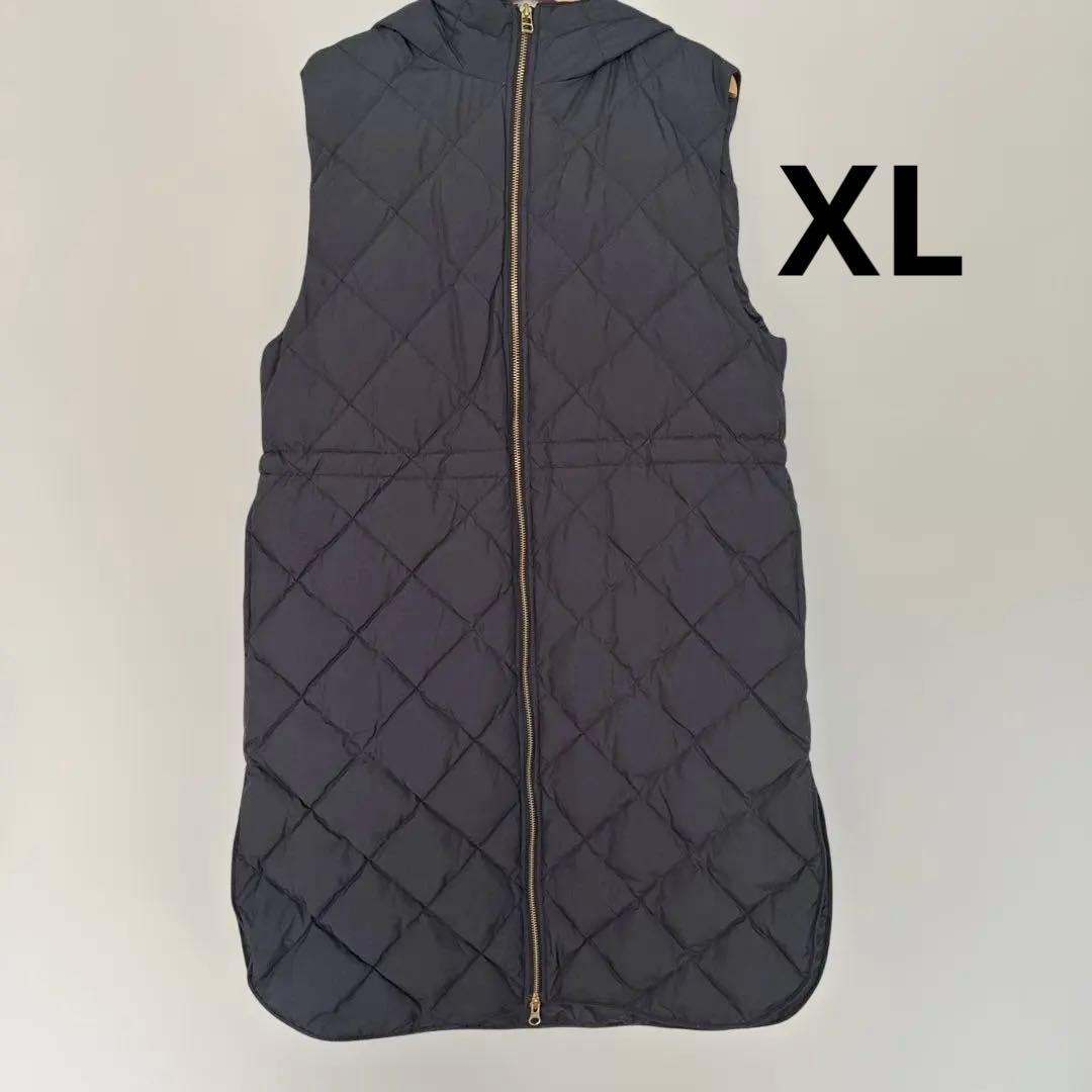 完売品【TAION×UNFILO 】フード付きジレ アンフィーロ　ダウンジレ