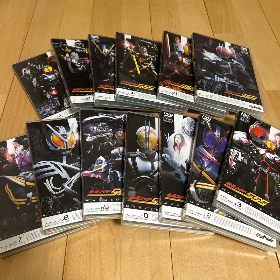 仮面ライダー555 ファイズ DVD全巻セット 正規販売品
