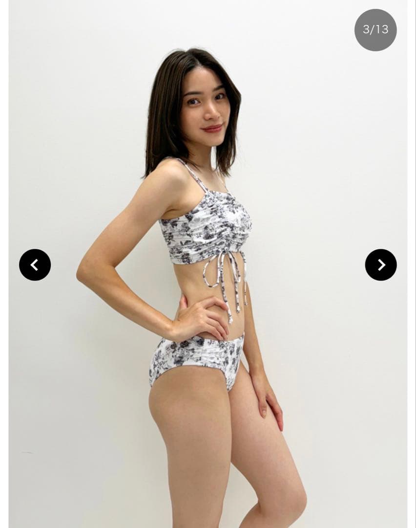 PEAK&PINE アンティーク調フラワービスチェビキニ サウナ