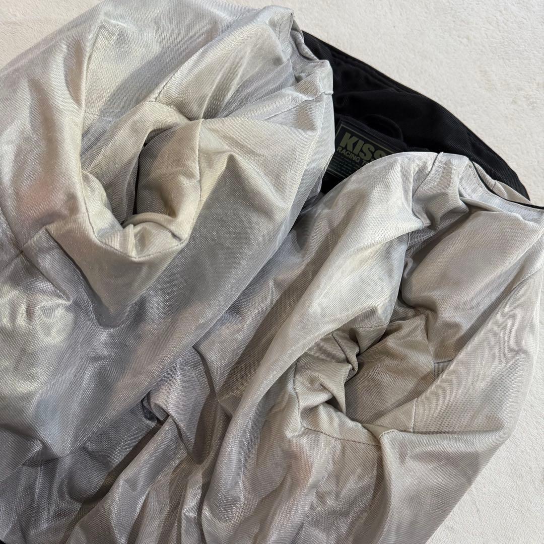 KISS RACING TEAM　バイクジャケット　プロテクター　ブラック　M