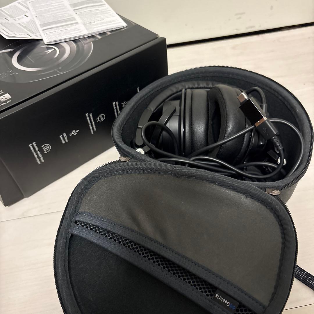 オーテク　ATH-M50x STS-USB ヘッドセット(有線) ケース付き