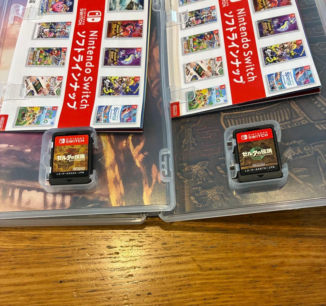 ゼルダの伝説ブレス オブ ザ ワイルド&ティアーズ オブ ザ キングダムセット