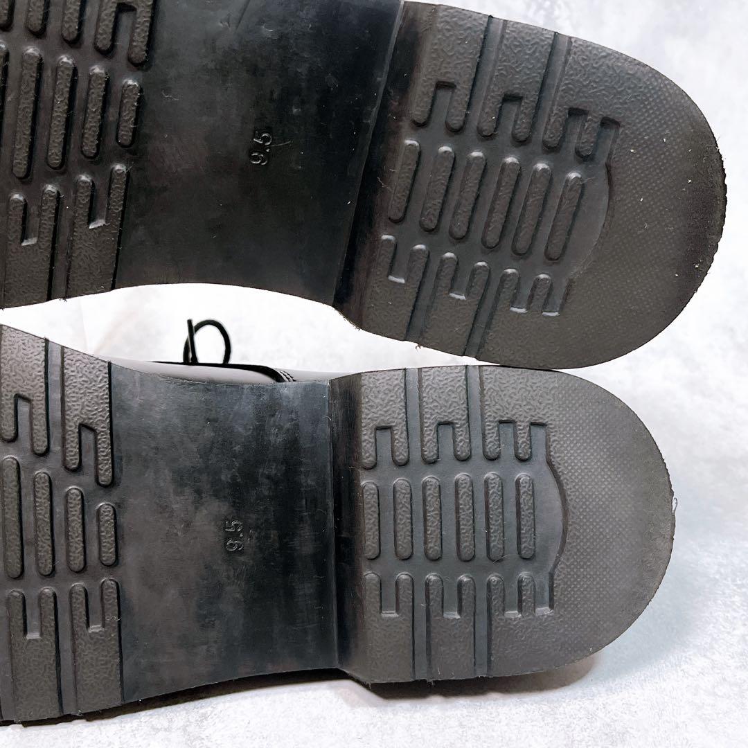 ☆美品☆【オックスフォード ダービー】 Uチップ (9.5) 厚底 外羽根 本革