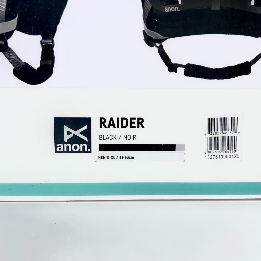Anon ヘルメット メンズ RAIDER 2018-19年モデル XLサイズ