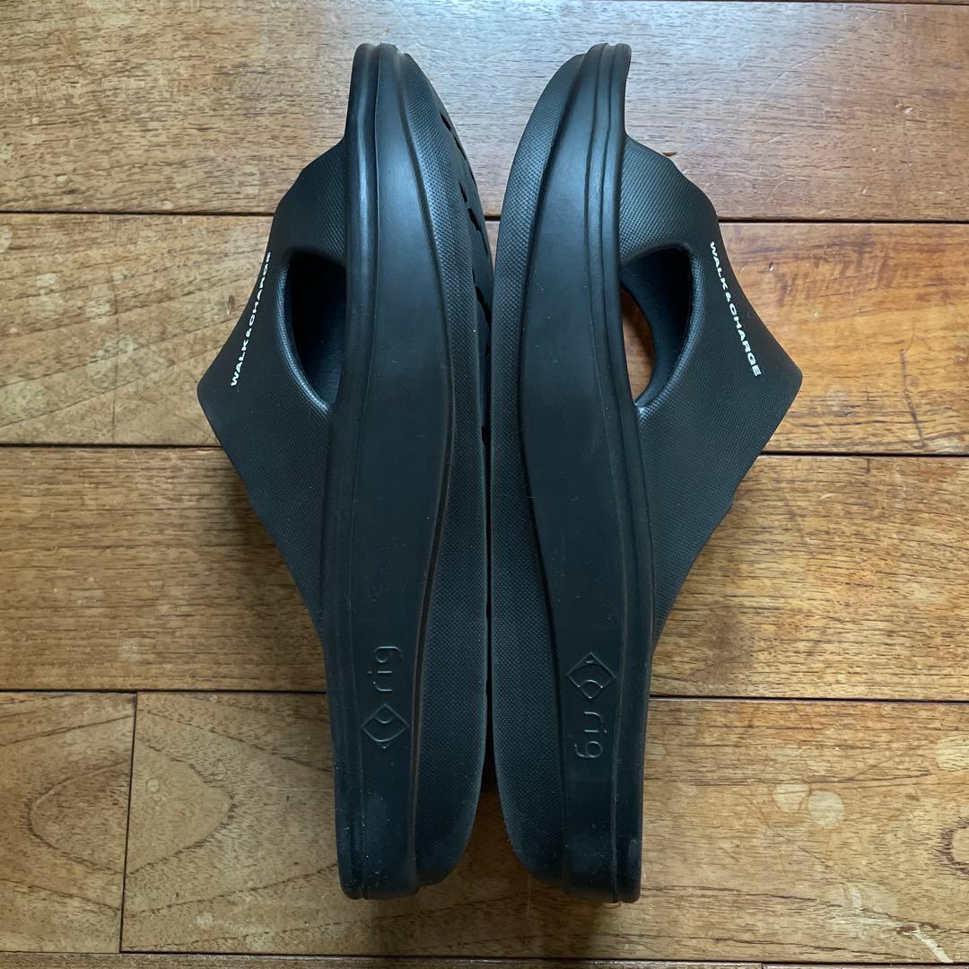 RIG スライド2.0 リカバリーサンダル ブラック 希少Lサイズ