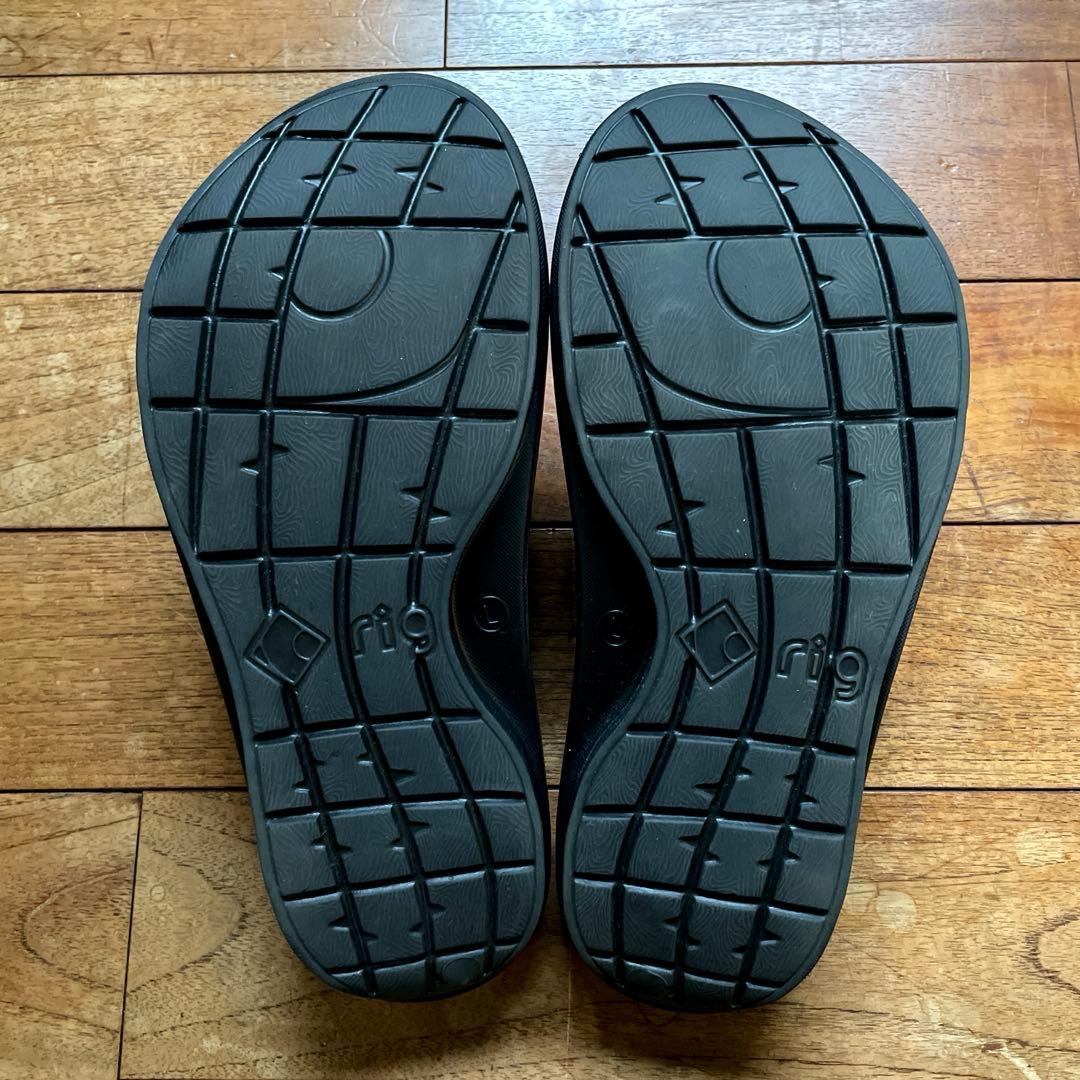 RIG スライド2.0 リカバリーサンダル ブラック 希少Lサイズ