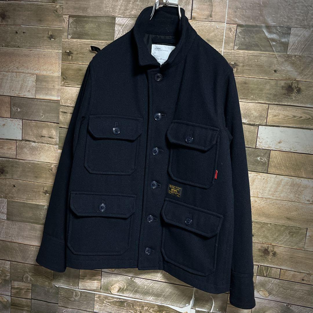 WTAPS ダブルタップス A1 ミリタリージャケットジャングルシャツ ウール