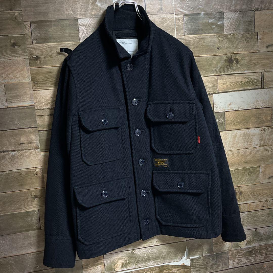 WTAPS ダブルタップス A1 ミリタリージャケットジャングルシャツ ウール