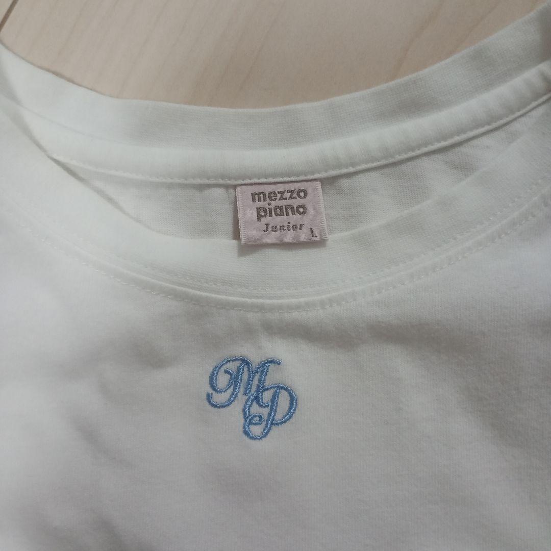 メゾピアノジュニア160ギンガムチェックワンピースセット