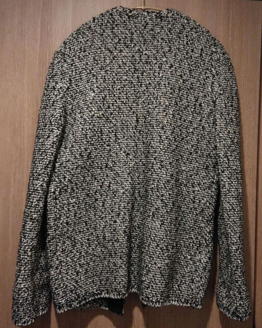 theory luxe ノーカラージャケット ブラック・ホワイト