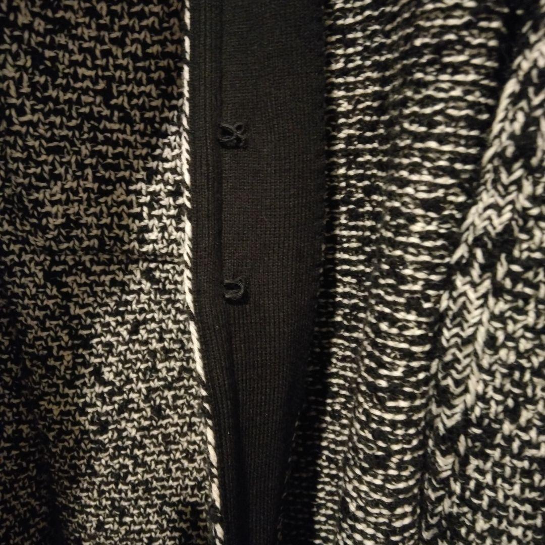 theory luxe ノーカラージャケット ブラック・ホワイト