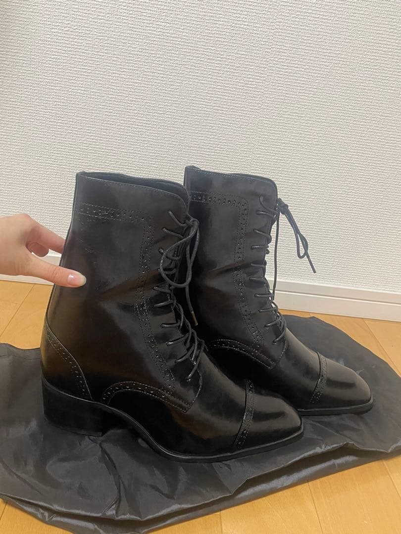 厚底　コスプレ　15cm シークレットブーツ　シークレットシューズ　男装　革靴