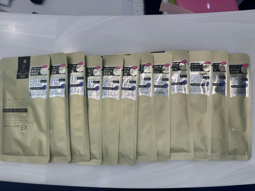 12枚ダーマレーザー パック、エンビロンスーパーモイスチャライザー