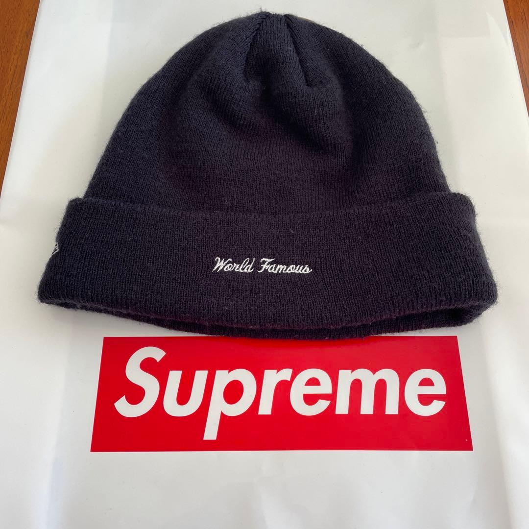 Supreme New Era Box Logo Beanie コムドットゆうた