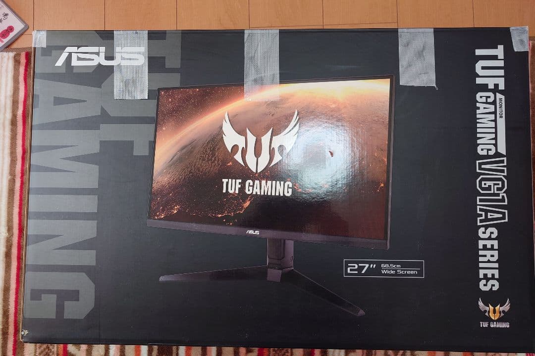 ゲーミングモニタ ASUS TUF Gaming VG27AQL1A 27インチ