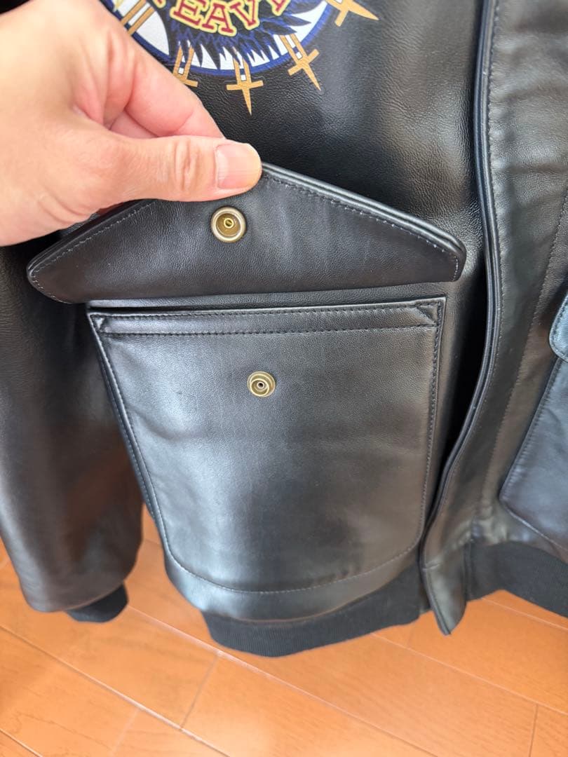 AVIREX フライトジャケット ファイナルファンタジーVII Ａ2