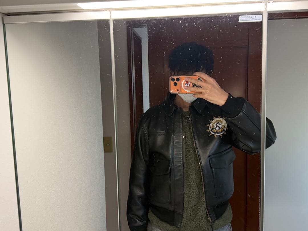 AVIREX フライトジャケット ファイナルファンタジーVII Ａ2