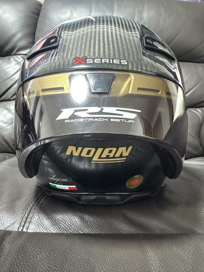 NOLAN フルフェイスヘルメット ブラック/ゴールド　X-804RS