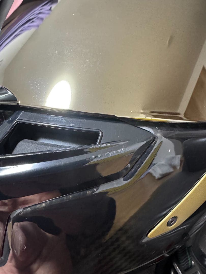 NOLAN フルフェイスヘルメット ブラック/ゴールド　X-804RS