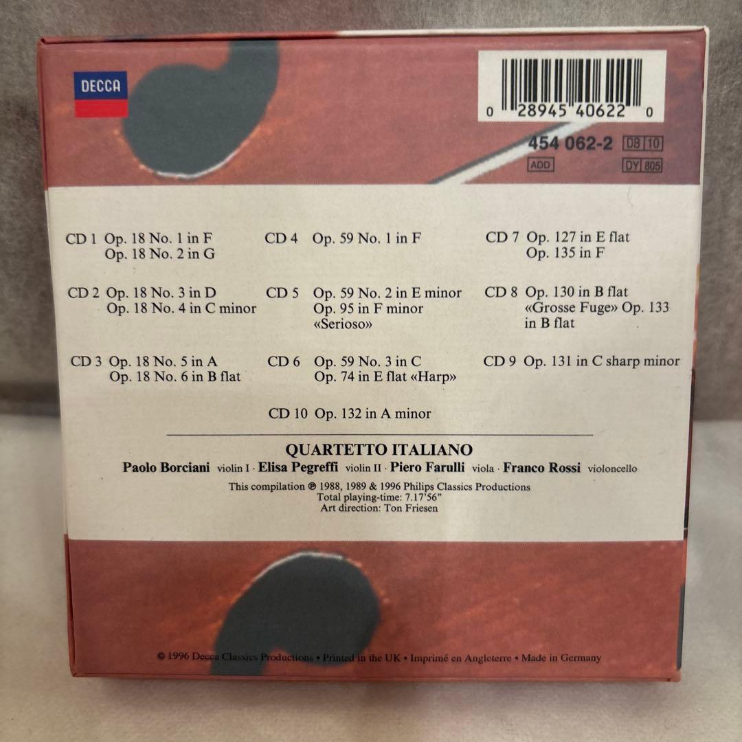 クラシック 86. BEETHOVEN COMPLETE STRING QUARTETS