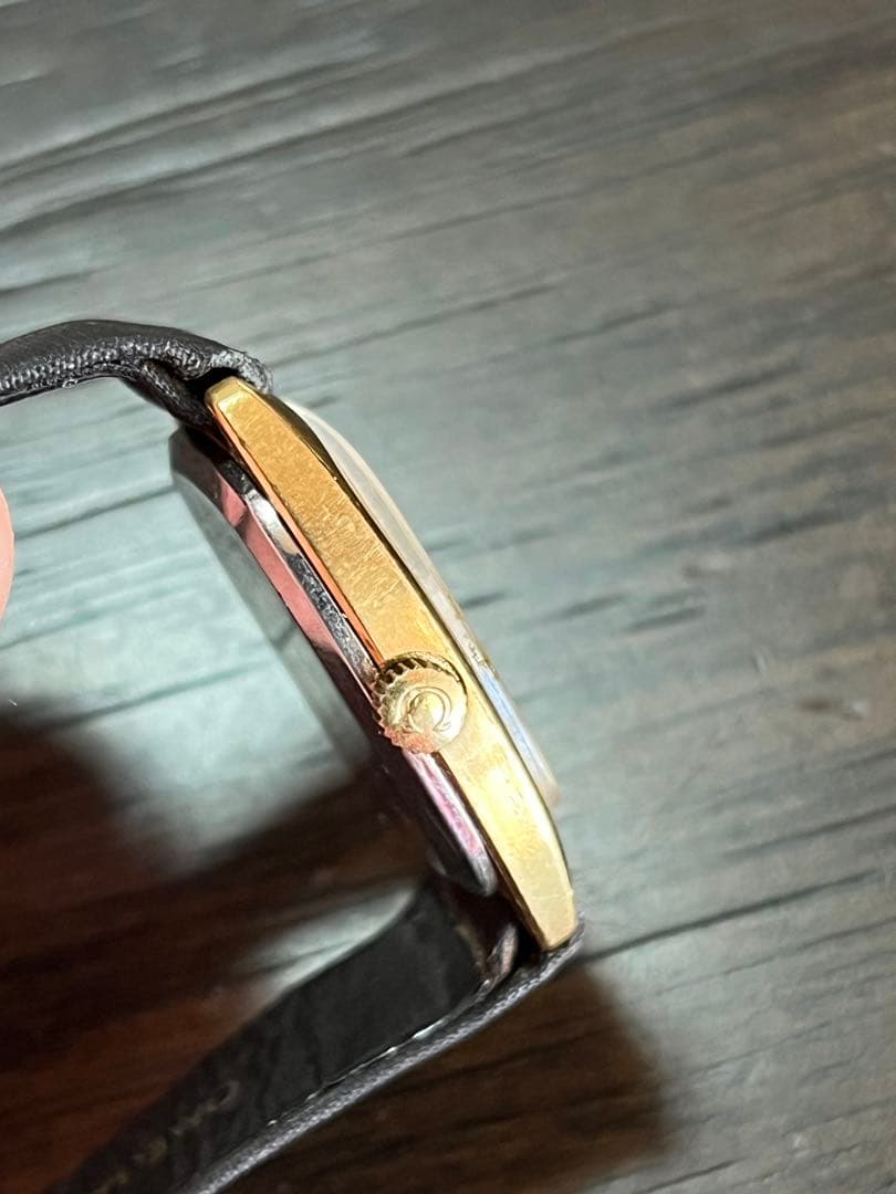 OMEGA DE VILLE 2針 純正尾錠 レディース 手巻き 稼働品