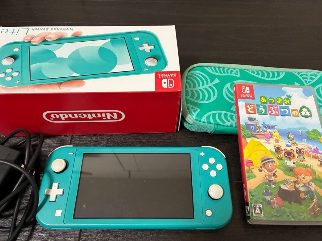 Nintendo Switch Lite ターコイズ + あつまれ どうぶつの森