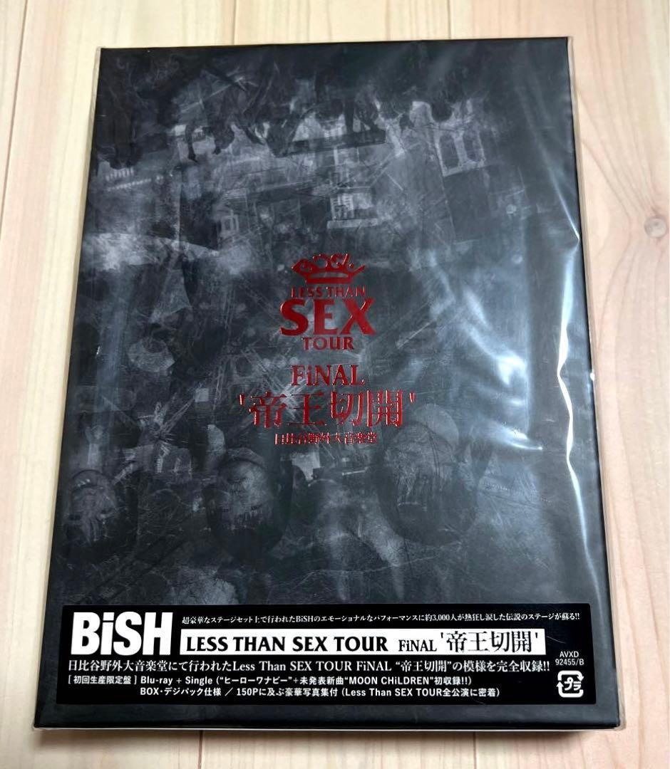 【初回盤・美品】LESS THAN SEX TOUR FiNAL帝王切開