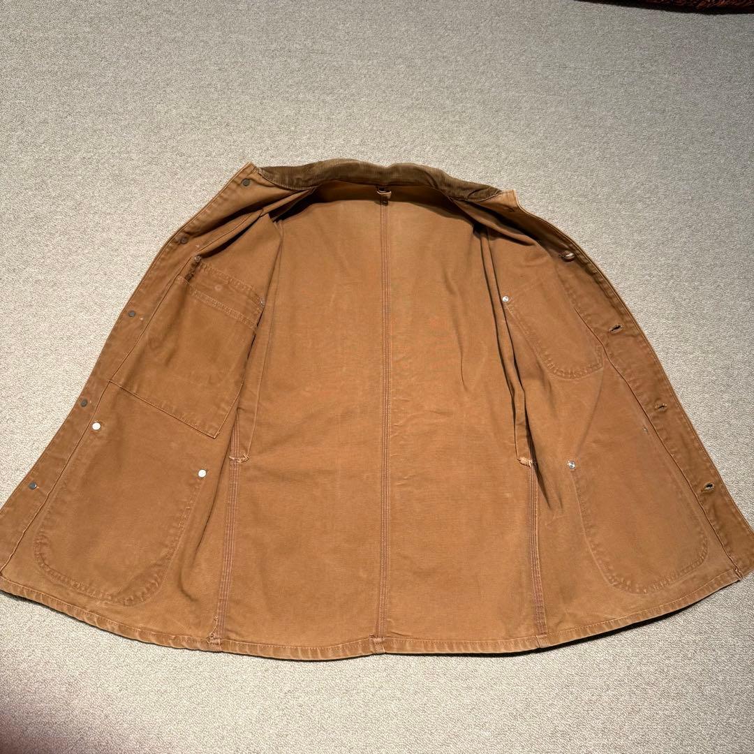 カーハート 70年代 ダック チョアコート アメリカ製 プリントタグ 36サイズ