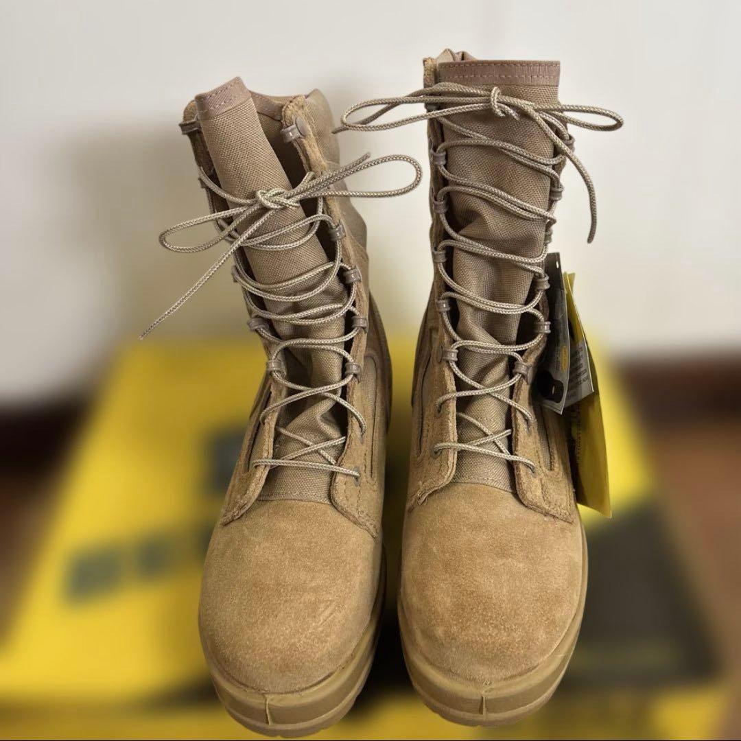 未使用品　米軍　実物BELLEVILLE ミリタリーブーツ　24.5cm送料無料