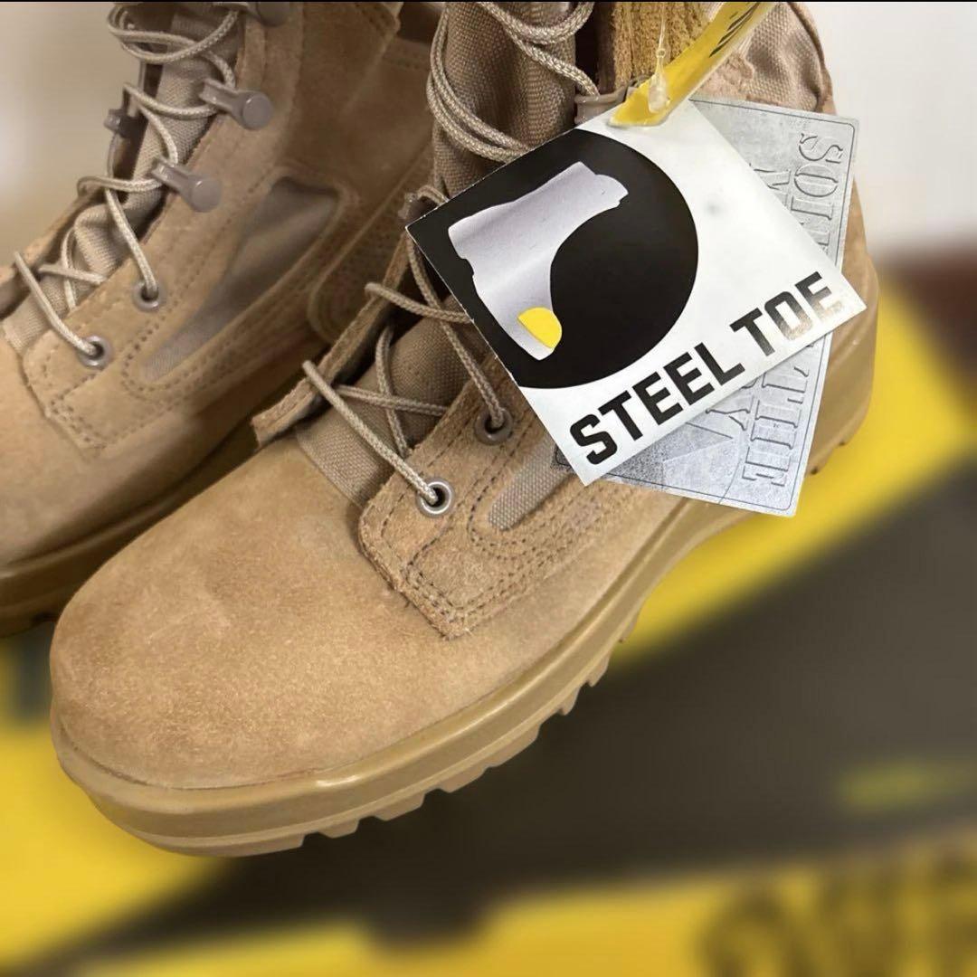 未使用品　米軍　実物BELLEVILLE ミリタリーブーツ　24.5cm送料無料