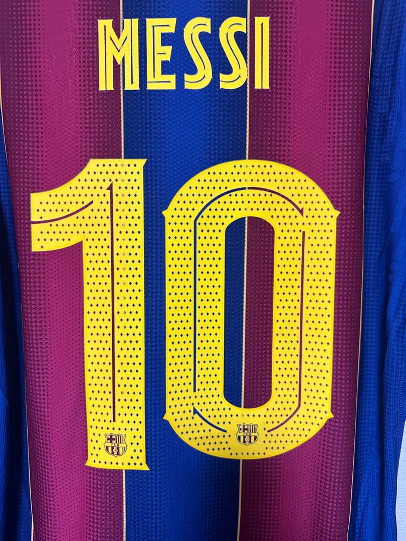 【メッシ#10】バルセロナ ユニフォーム 20/21 Mサイズ オーセンティック