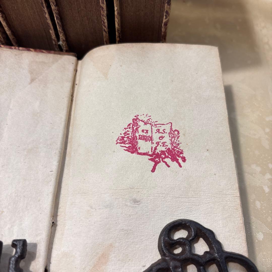 アンティーク　ビンテージ　フランス語　洋書　古書　洋古書　5巻セット