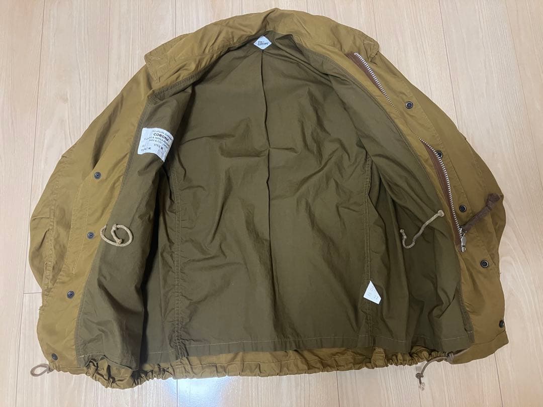 CORONA M-65フィールドジャケット S キャメル
