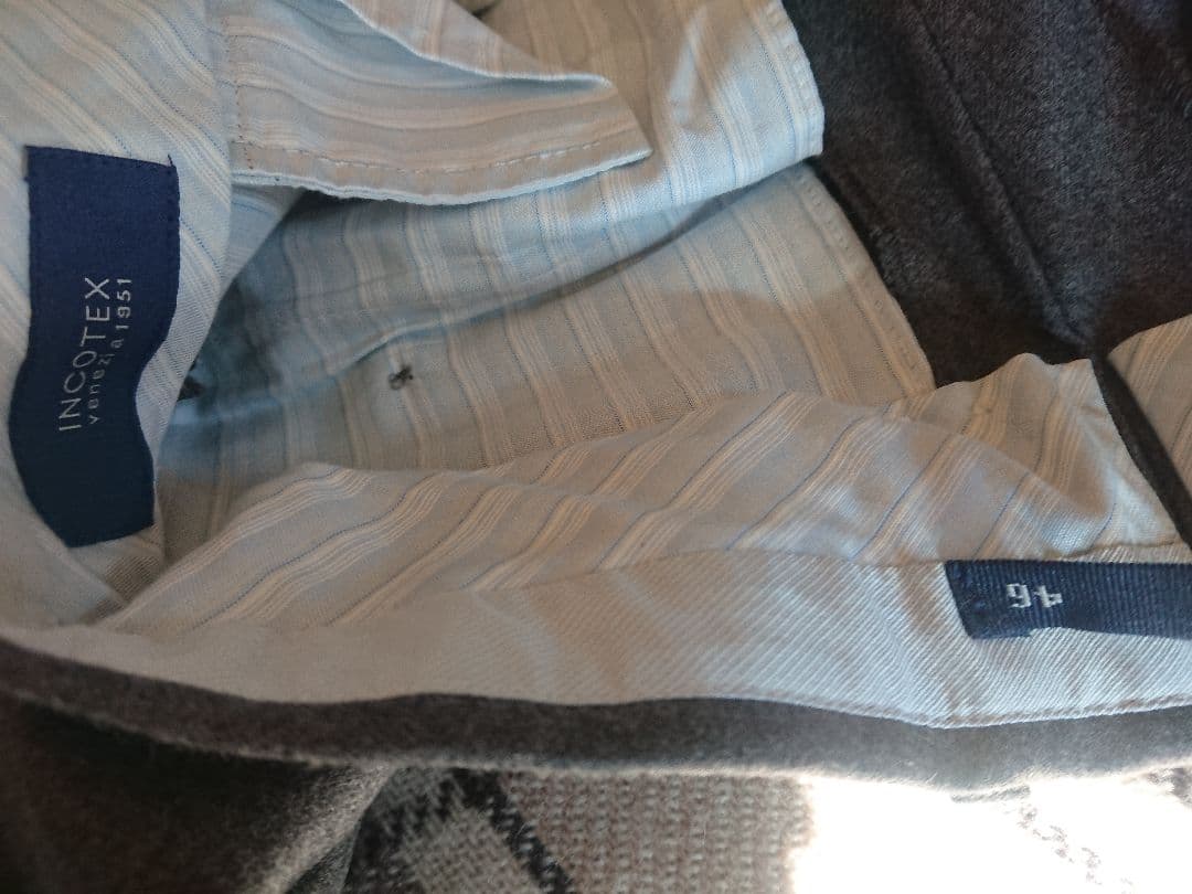 ほぼ新品 インコテックス SUPER 100's スラックス 46