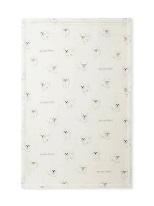 新品 ジェラートピケ Sleep DOG柄 プリント毛布