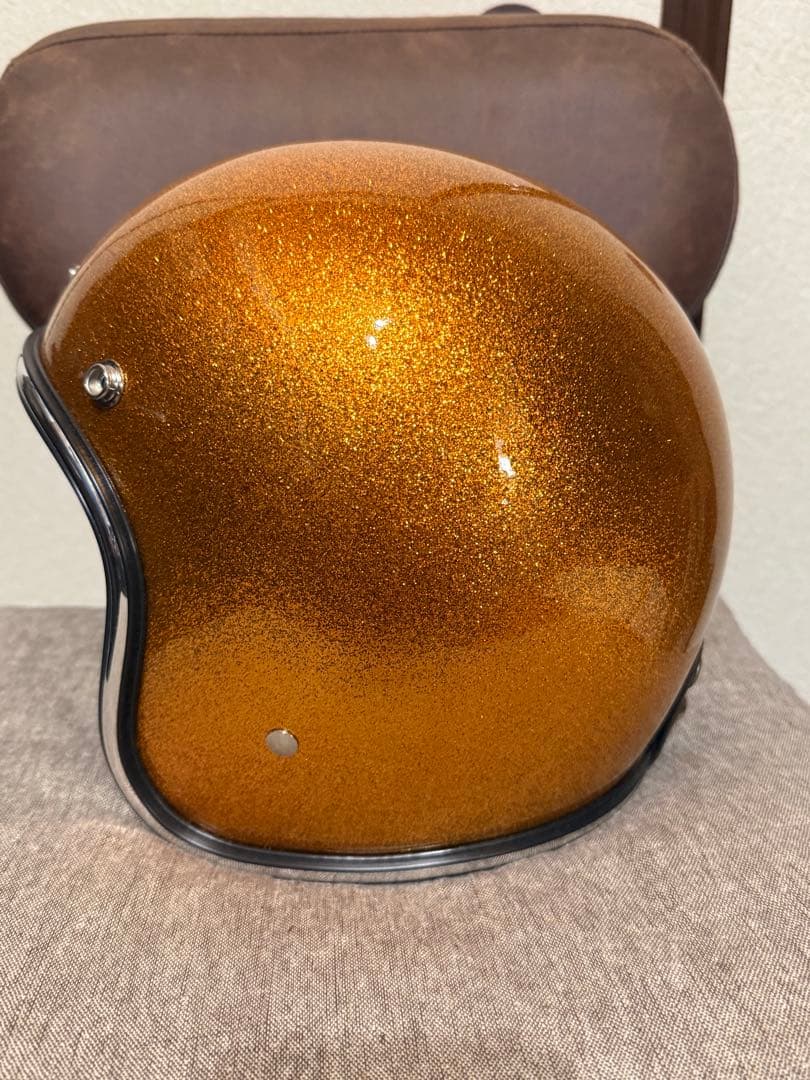 tt&co 500-TX ギンギラセブンティーズ オレンジ SM ヘルメット