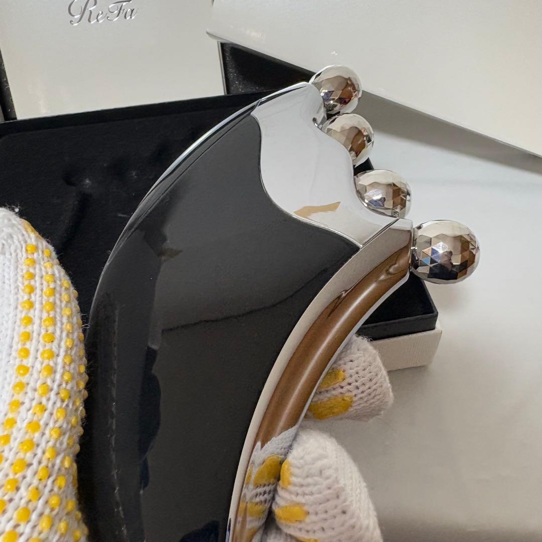 MTG Refa リファ　フォーカッサ　ブラック　美容ローラー