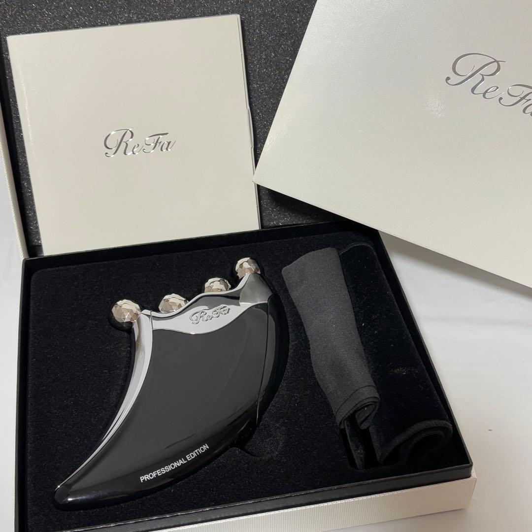 MTG Refa リファ　フォーカッサ　ブラック　美容ローラー