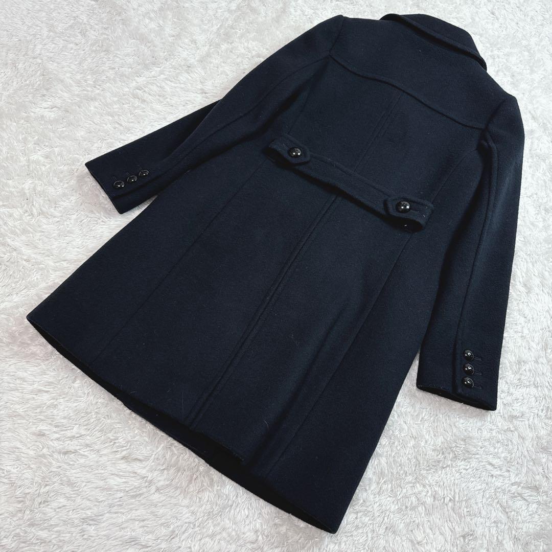 【極美品】ブルーレーベルクレストブリッジ ウール チェスターコート チェック M