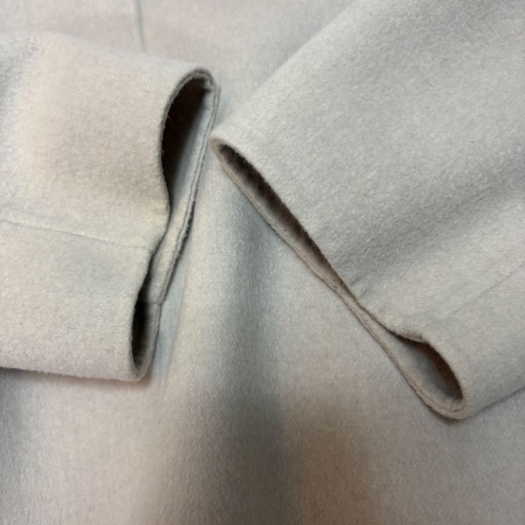 【美品】ballsey ウールショートコートベージュ34(クリーニング済)