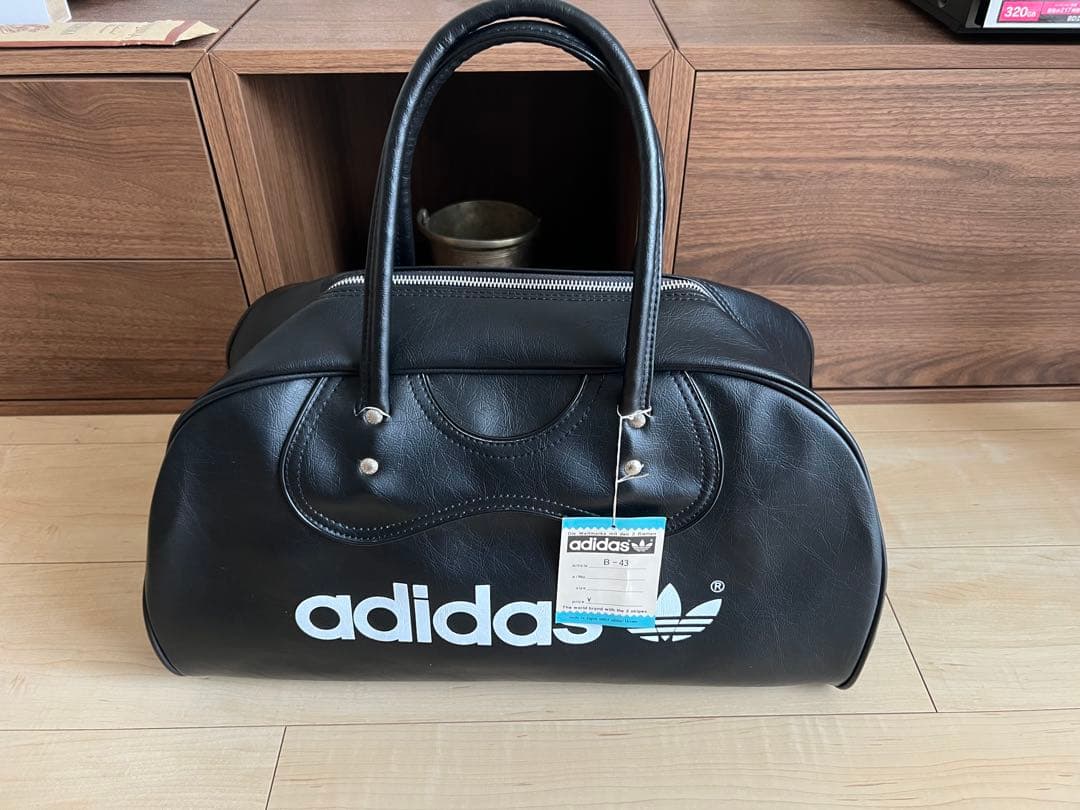 80s adidas ボストンバッグ　デッドストック