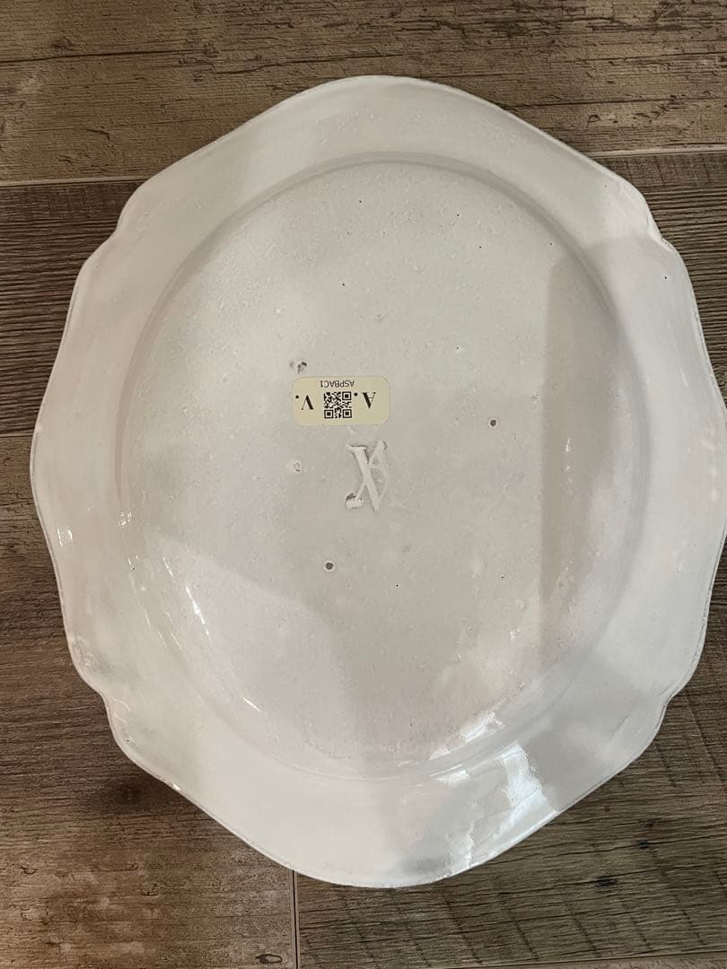 アスティエドヴィラット bac/プレート 2枚セット　花リム