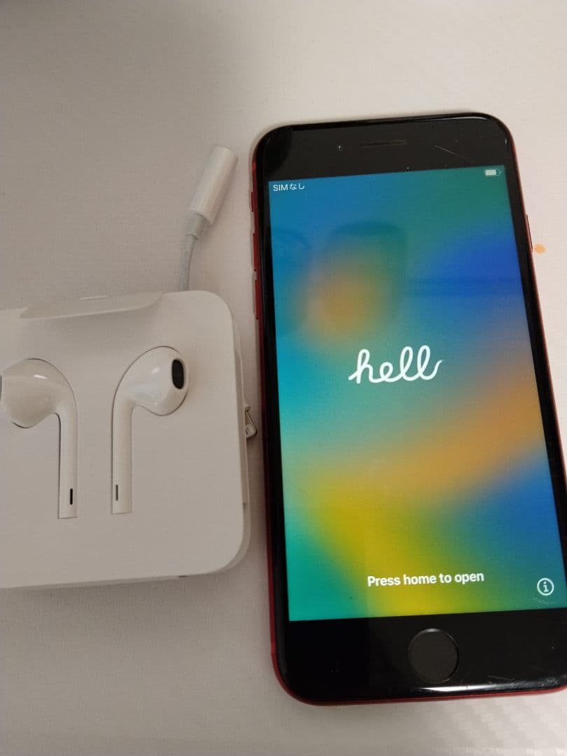 iPhone8レッド256G動作保証無しオマケ付き