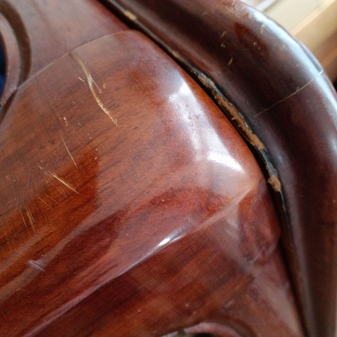 最終値下げ！家具調こたつ 彫刻入り