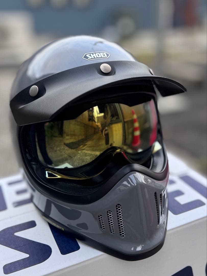 SHOEI EX-ZERO Mサイズ フルフェイスヘルメット バサルトグレー